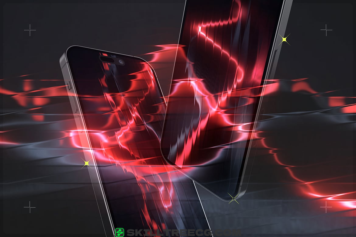 图片[7]-Neon Red Abstract Gradients（964001）-技能树